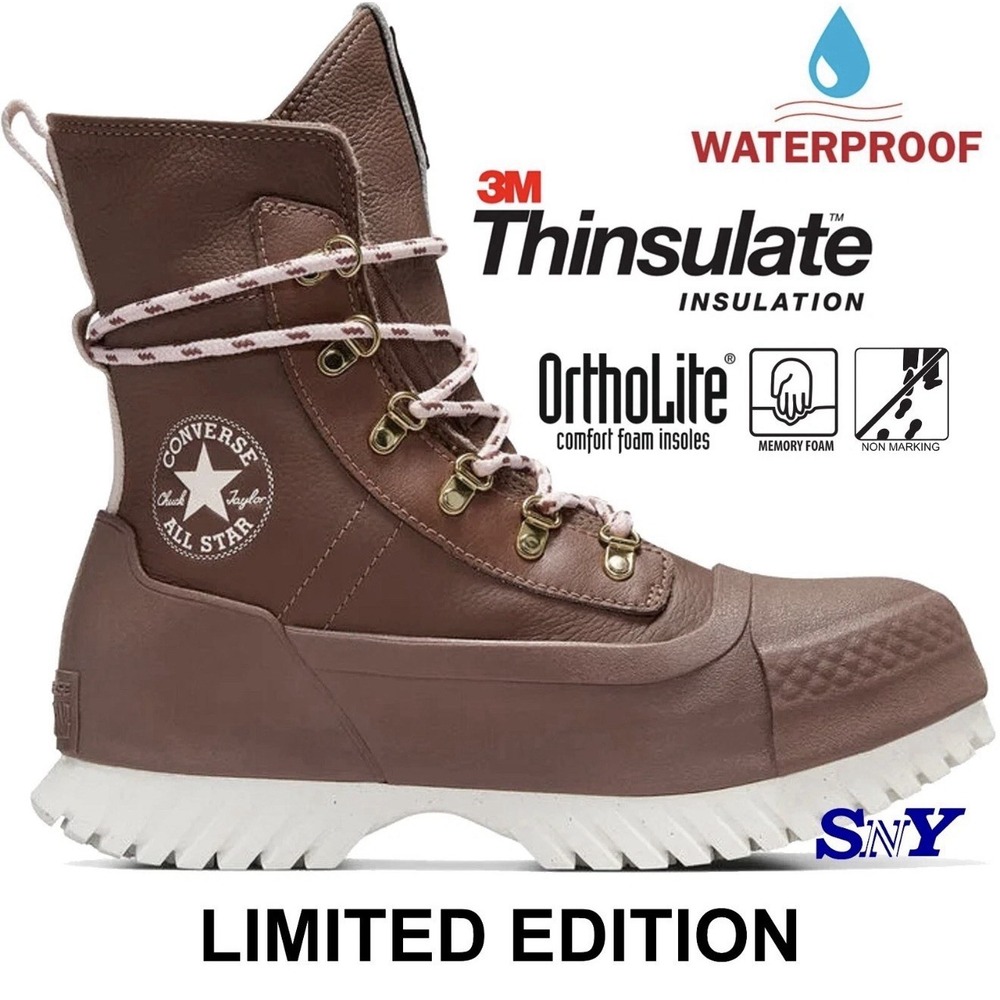 Chuck Taylor All Star Lugged 2.0 CC X-Hi Waterproof Boots Brown  M5/W7 A12899C‎